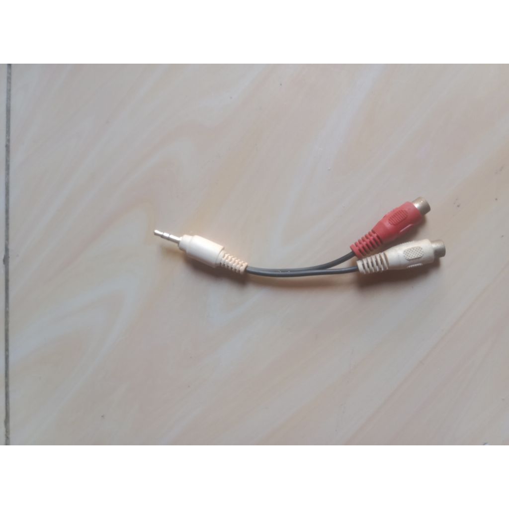 kabel audio RCA female ori cabutan tv polytron 10ml