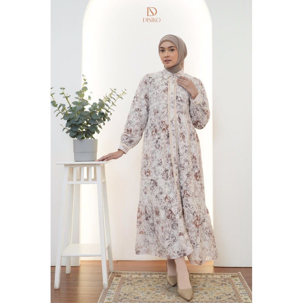 COD MIDI DRES QIARA DRES PREMIUM Gamis zafira dres halizza midi dress Wilona dres AZURA  DRES , gami