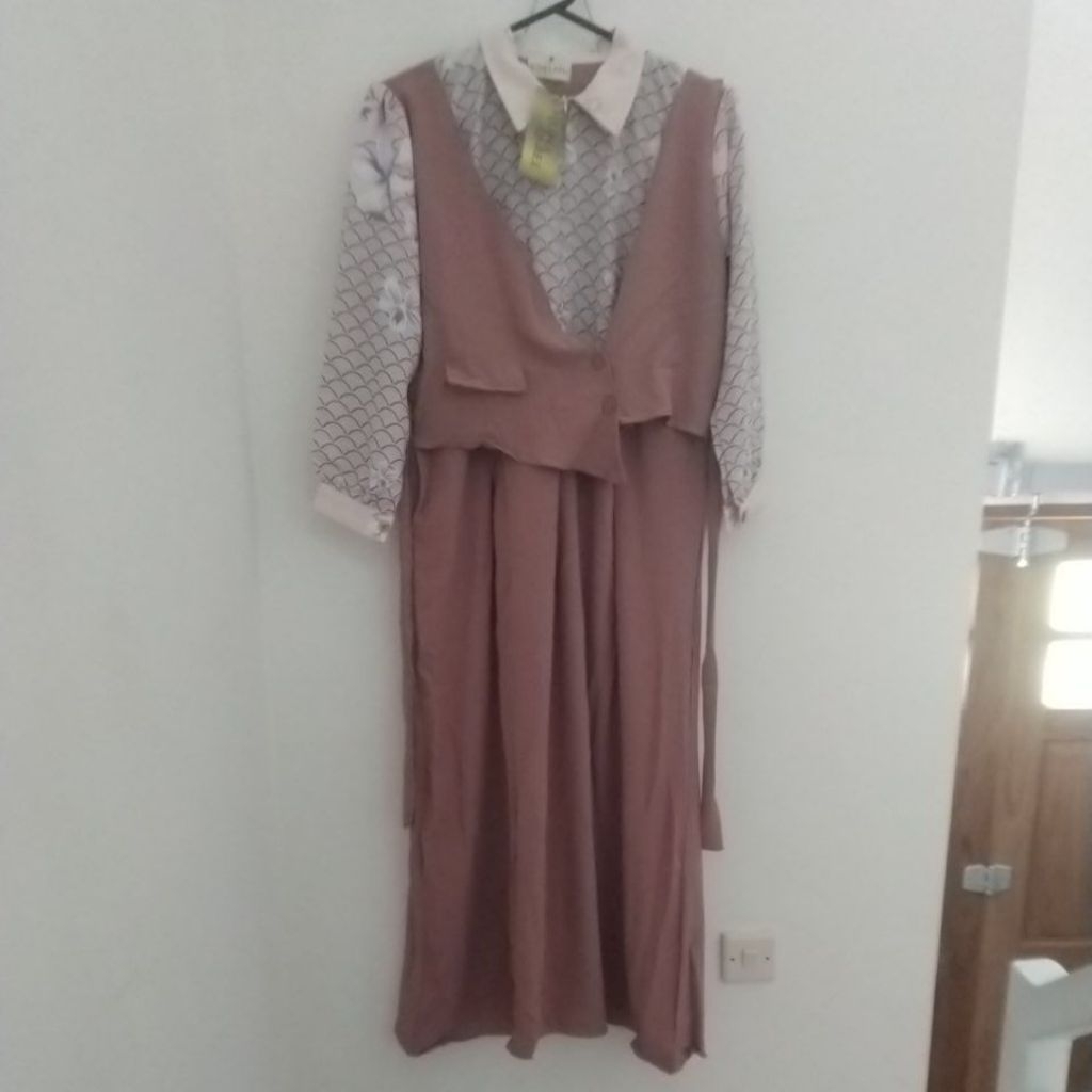 New Gamis Dress Nuna Label Etnik Busui