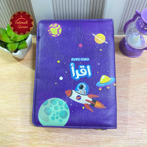 Iqro Kaleb Resleting Jilid 1-6 Fullcolor Iqro Kaleb Hadiah Ulang Tahun Anak Desain Lucu