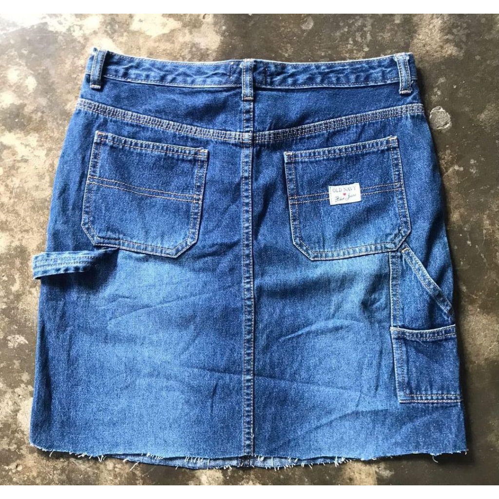Y2K VTG OLD NAVY CARPENTER WOMEN SKIRT