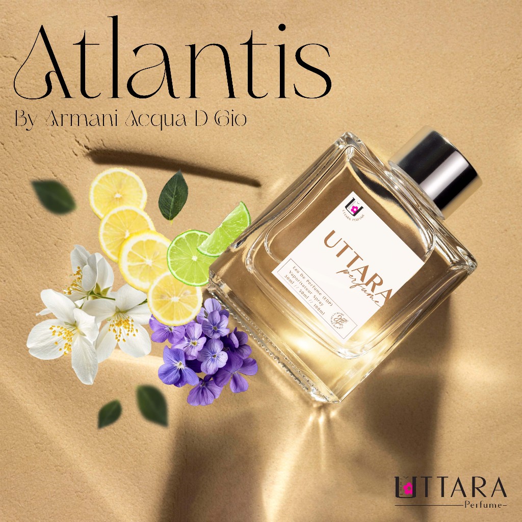 Uttara Parfum ATLANTIS ( AQUA DIGIO ) 30ml / 50ml / 100ml