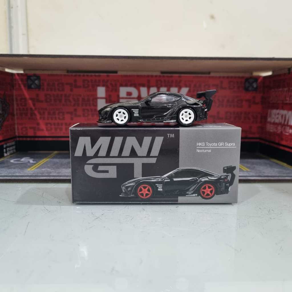 Mini GT 226 HKS Toyota GR Supra Nocturnal Unsealed