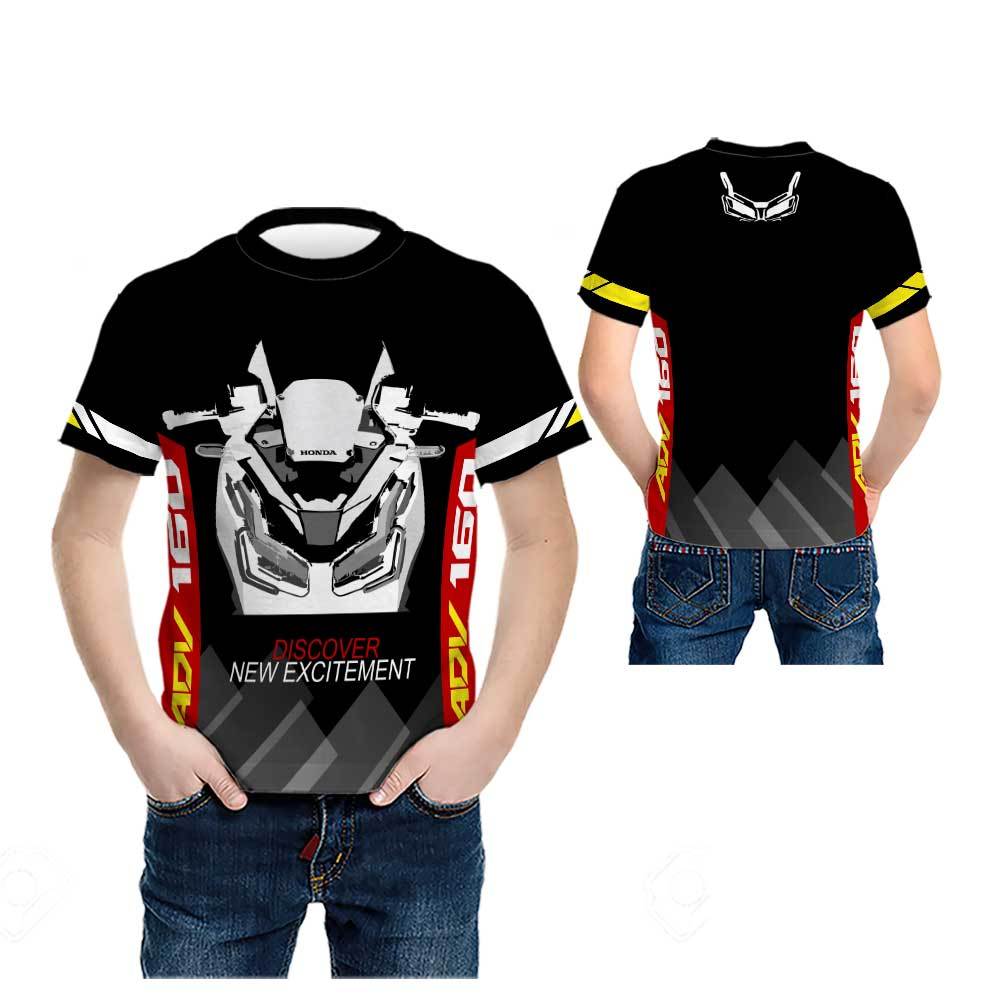 HONDA ADV 160 Kaos Jersey Printing anak Pakai Nama Art 03