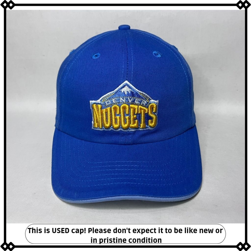 topi NBA Denver Nuggets unisex original second preloved