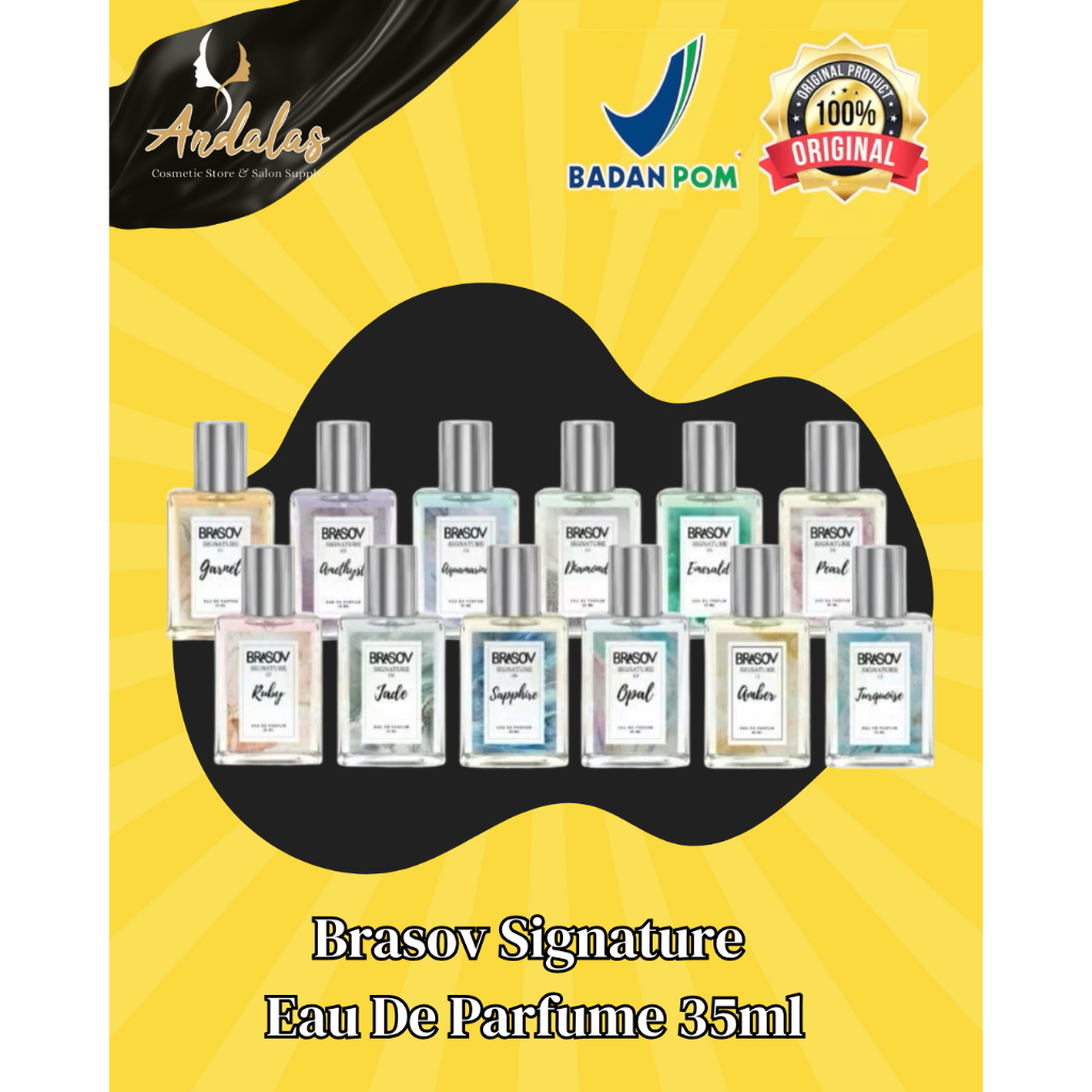 •88• Brasov Parfume EDP Signature Original 100% Original