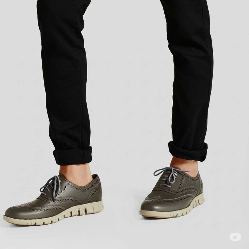 Sepatu Kasual Pria Gino Mariani Zenon Grey Original