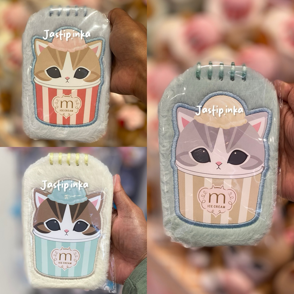 Miniso x Mofusand - plush notebook mofusand