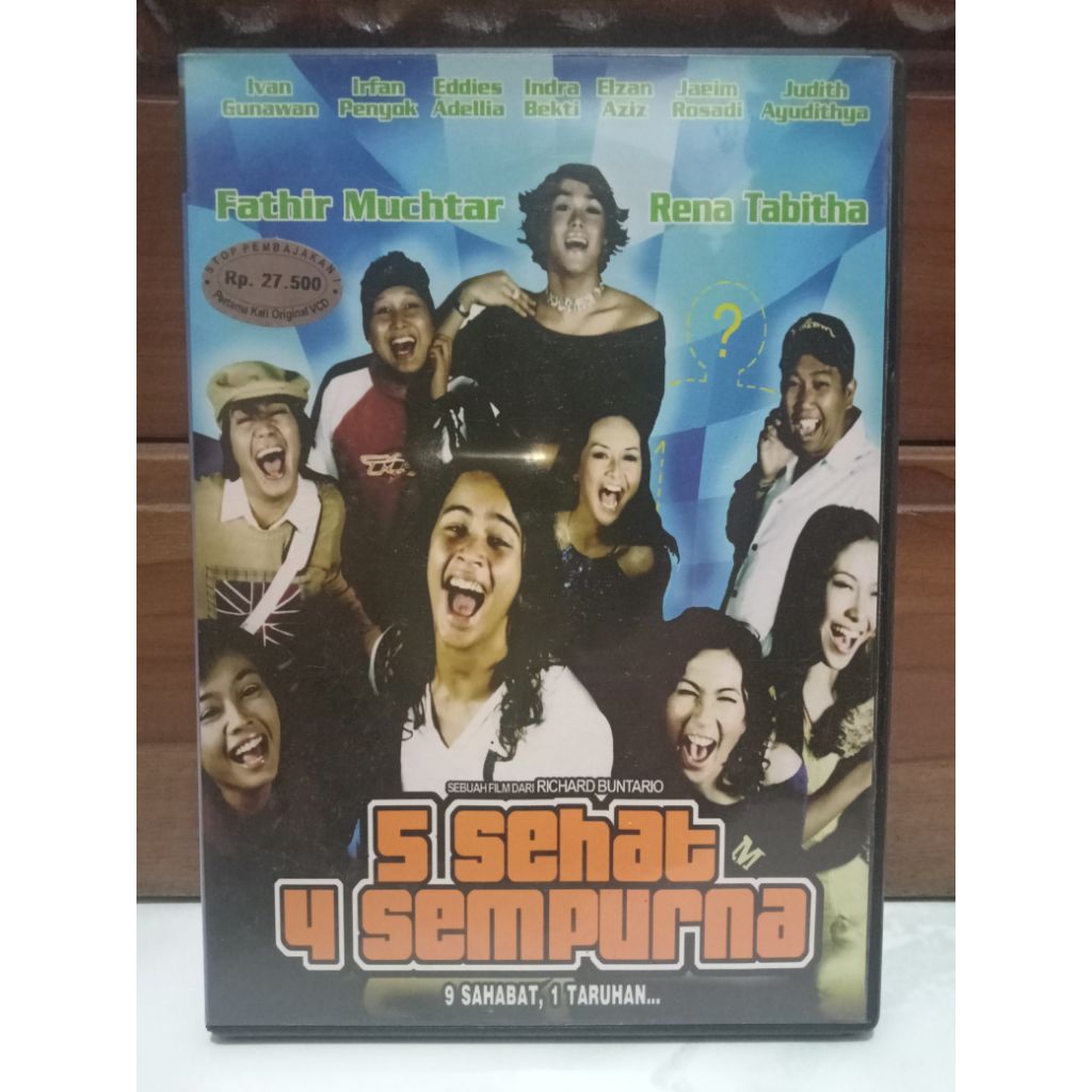 Kaset VCD Film ori 5 Sehat 4 Sempurna 2 disk