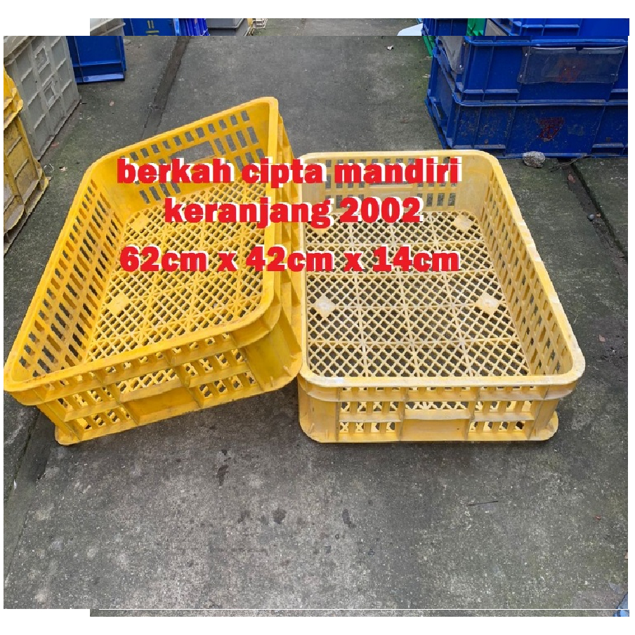 keranjang plastik Roti plastik tipe 2002 keranjang bolong