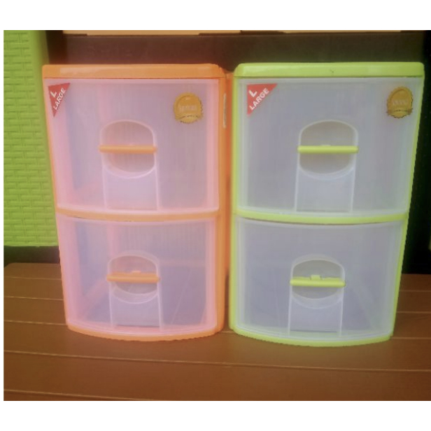 LACI DVD SUSUN 2 SHINPO 345 L2 Plastik / RAK CD SERBAGUNA / LACI MINI CONTAINER PLASTIK / KOTAK OBAT