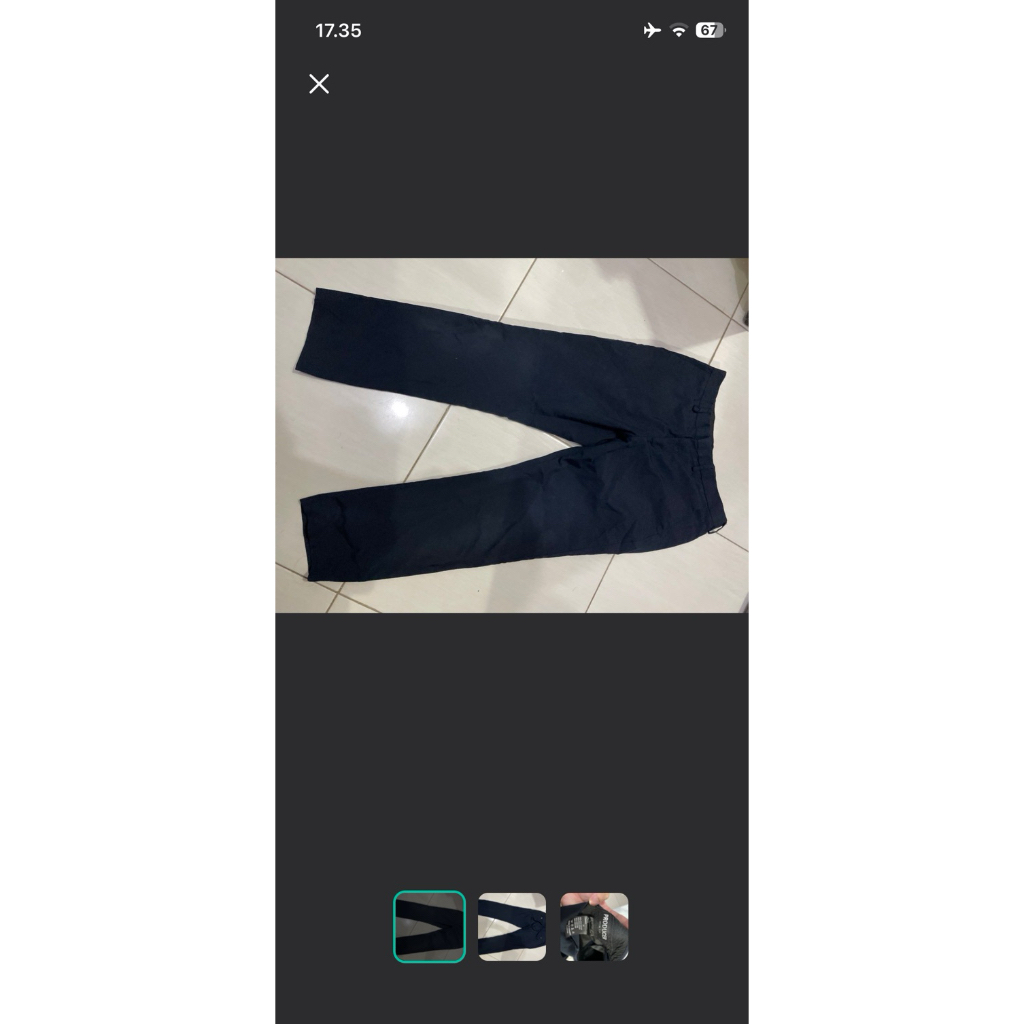 celana bahan executive