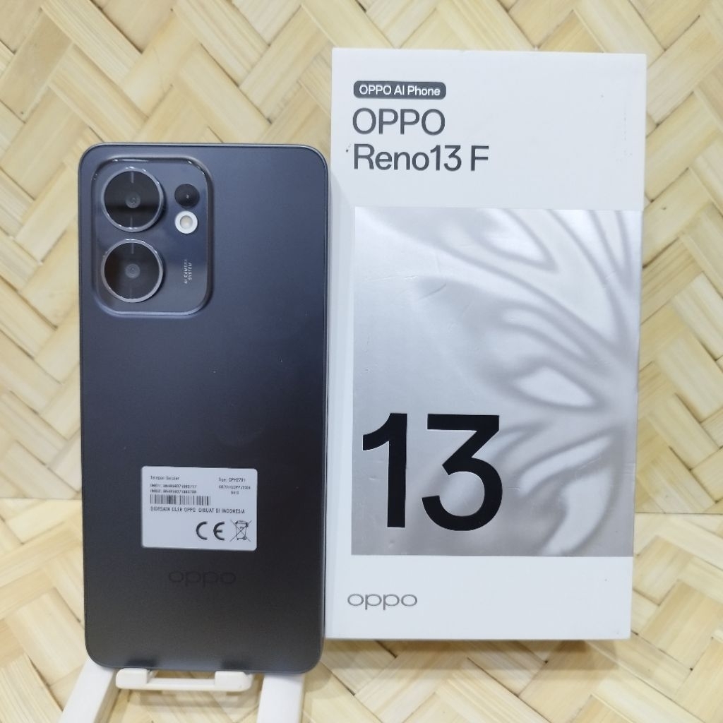 OPPO RENO 13F 4G 8/256GB HANDPHONE SECOND FULLSET BATANGAN ORIGINAL BERGARANSI
