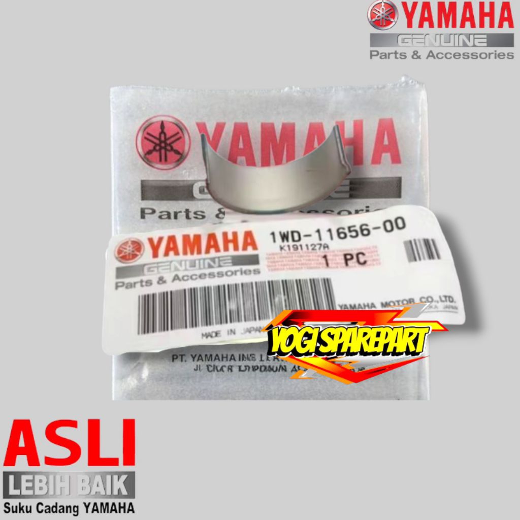 PLANE BEARING / METAL JALAN CONNECTINGROD R25 MT25 Original 1WD-11656-00