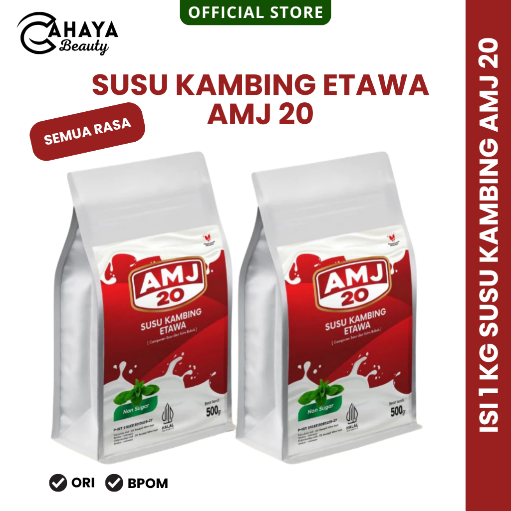 Susu Kambing Etawa AMJ 20 susu kambing susu etawa kemasan 1kg