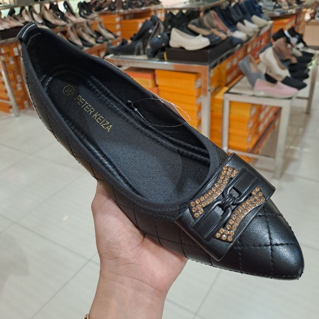 sepatu flat wanita peter keiza