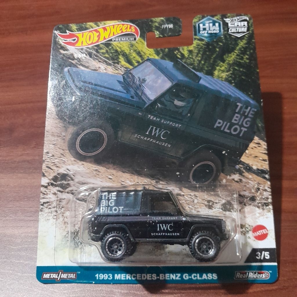 HOT WHEELS PREMIUM 1993 Mercedes-Benz G-Class - Black