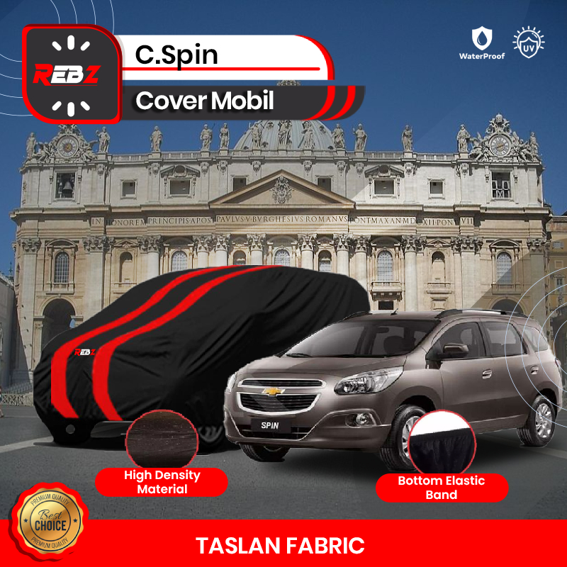Cover Sarung Mobil Chevrolet Spin Indoor Outdoor | High Quality Aksesoris Car Karet