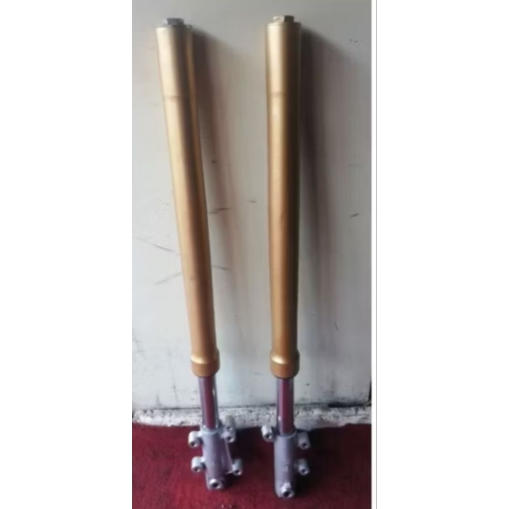 as shock tabung Minerva usd shockbreaker depan original second sesuai gambar