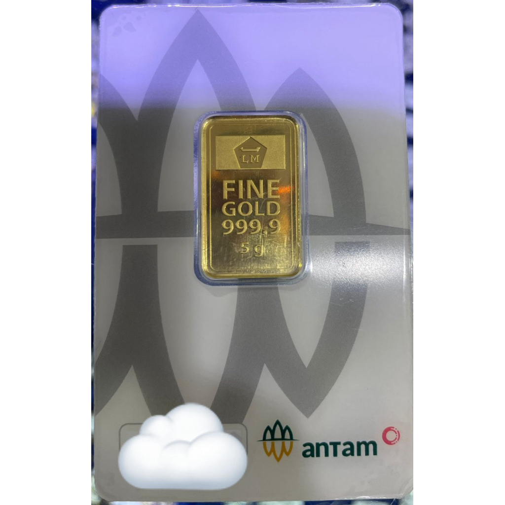 LM Antam FINE GOLD 999.9 5 g