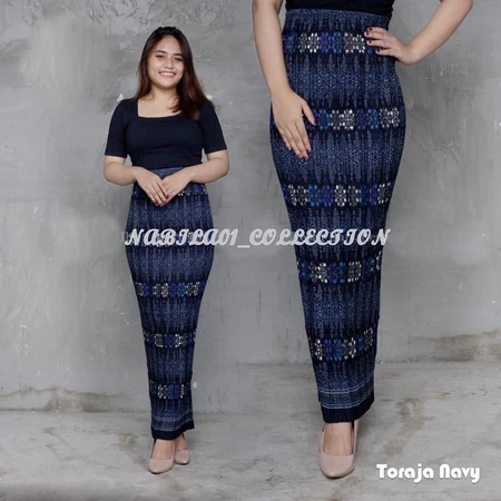 Rok Batik Plisket Panjang – Rok Kebaya Modern, Bawahan Elegan untuk Wisuda & Pesta