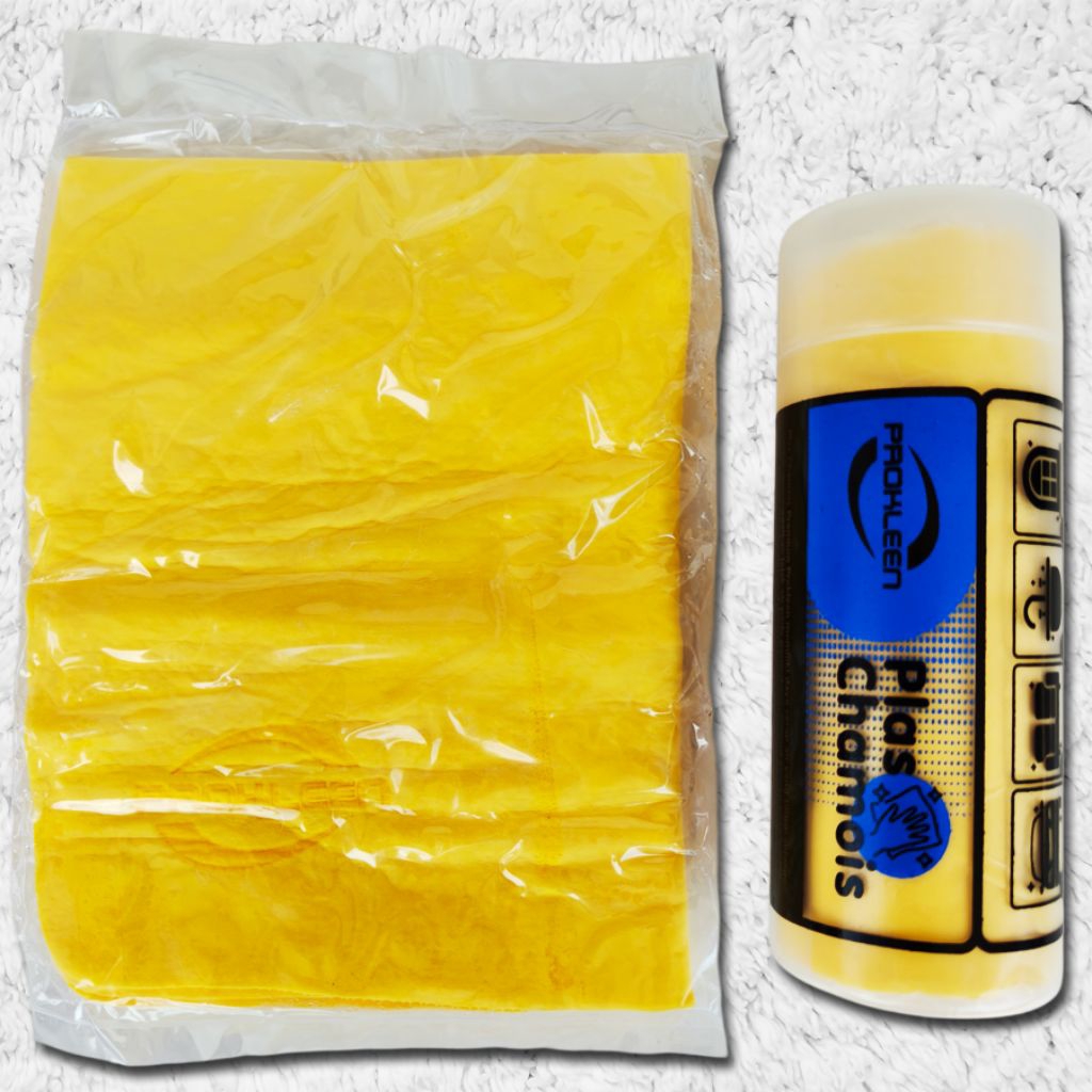 Kanebo 43cm x 32cm | Lap Mobil Motor Plas Chamois / Kanebo Serbaguna Tebal 2,5mm