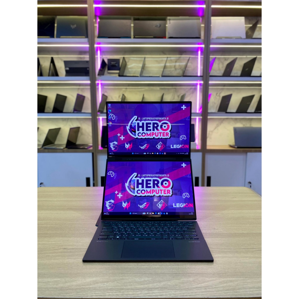 Laptop Asus Zenbook Duo OLED, Intel core Ultra 7 EVO, Intel ARC Graphic