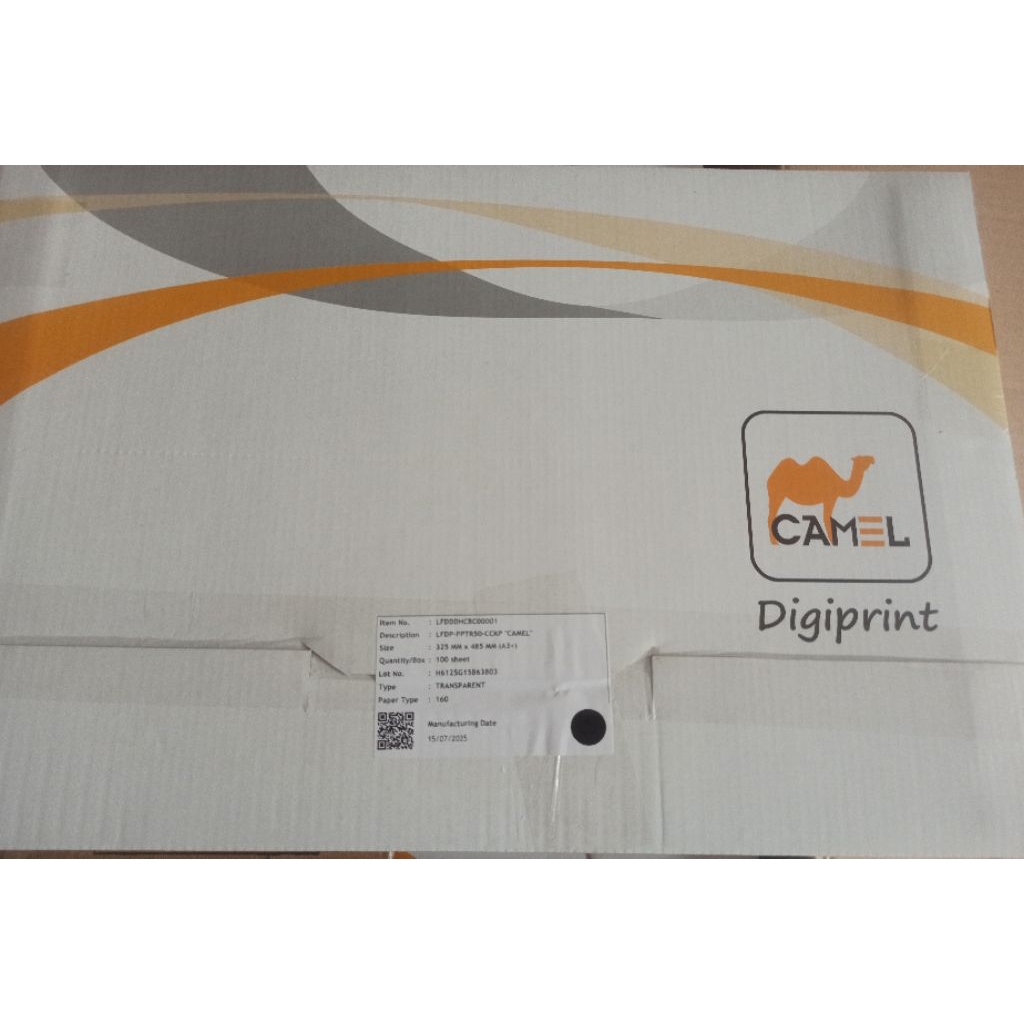 Sticker Vinyl Camel A3+