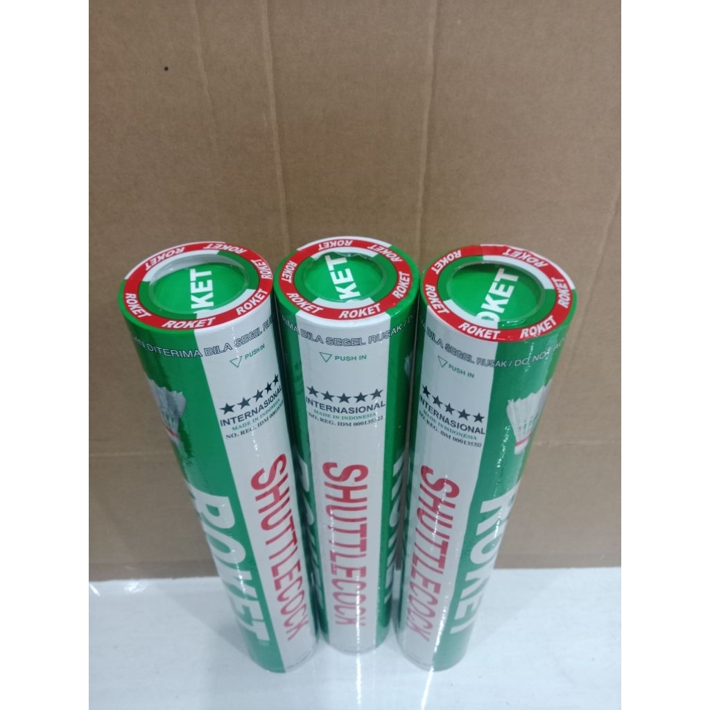 SHUTTLECOCK ROKET HIJAU ORIGINAL