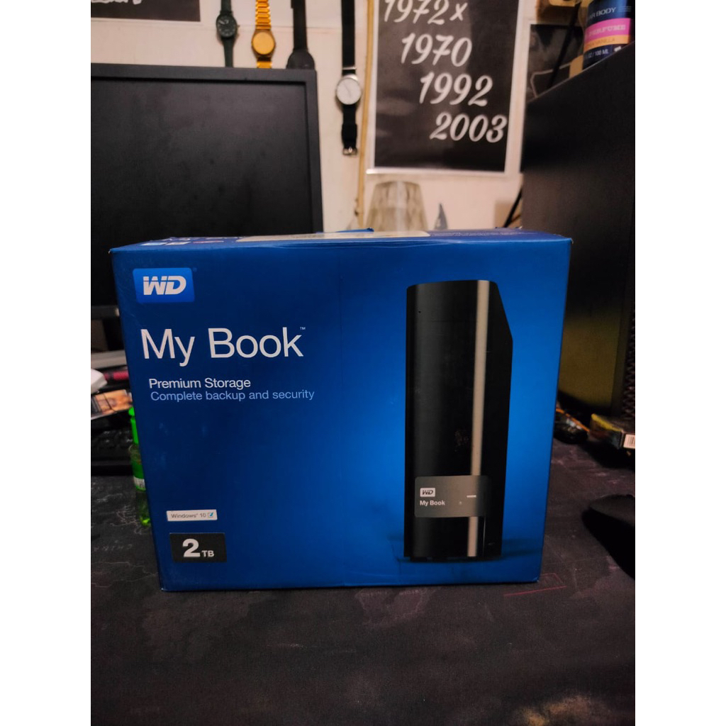 2TB external my book