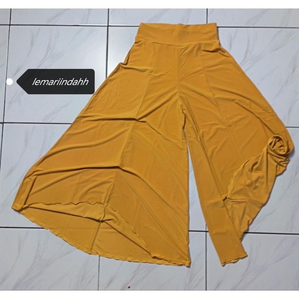 CELANA KULOT JERSEY MODEL PAYUNG. BAHAN PREMIUM