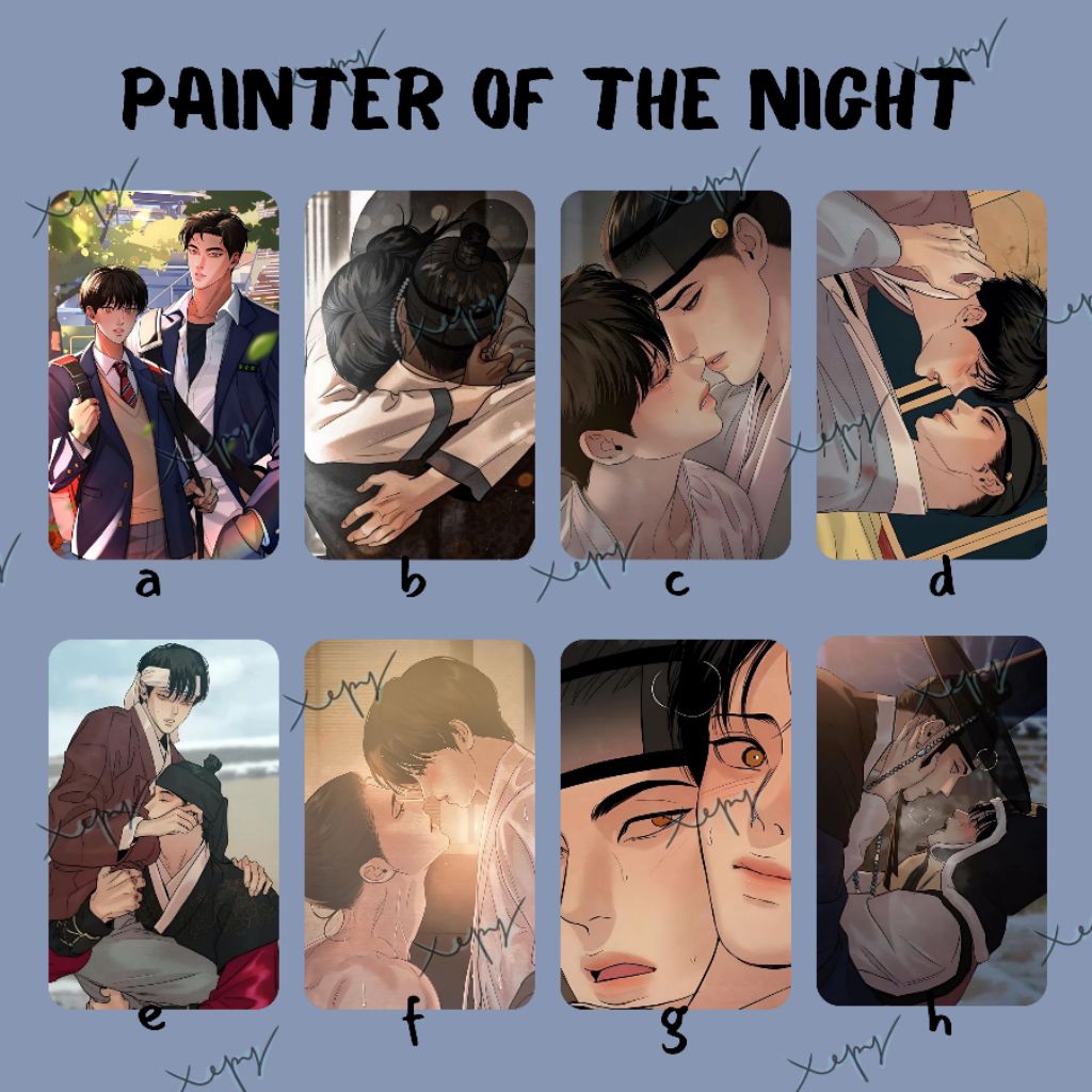 BELI 3 GRATIS 1 - PHOTOCARD PAINTER OF THE NIGHT MANHWA