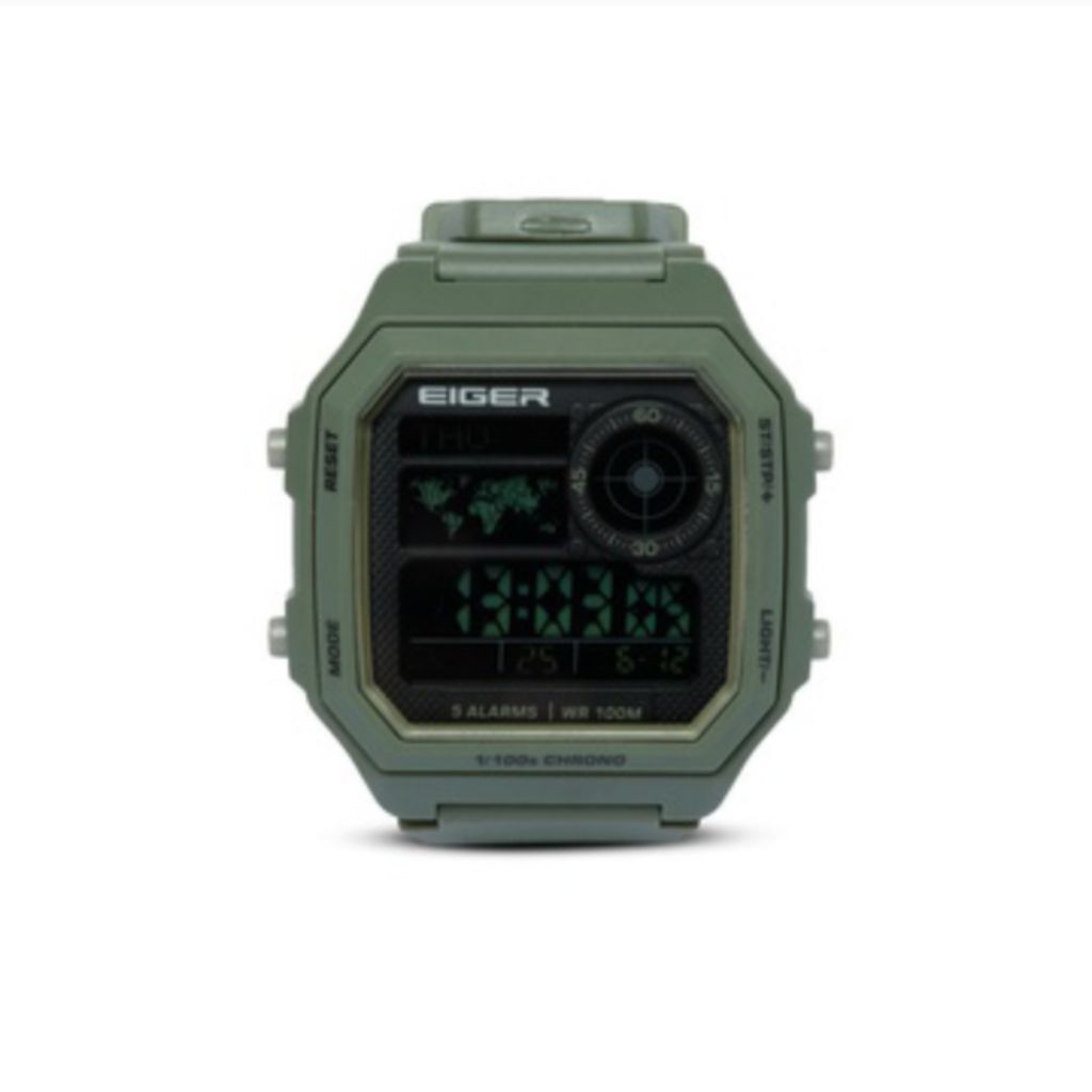Jam Tangan Pria EIGER89 PROTEA DIGITAL WATCH ORIGINAL Waterproof