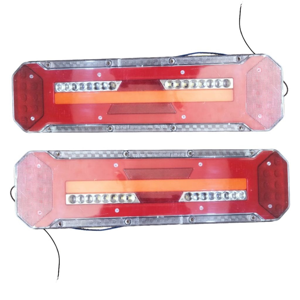 Lampu Stop Lamp LED Stop lamp rem belakang 10 D  Running Variasi Mobil truk Truck canter 24 Volt ST-
