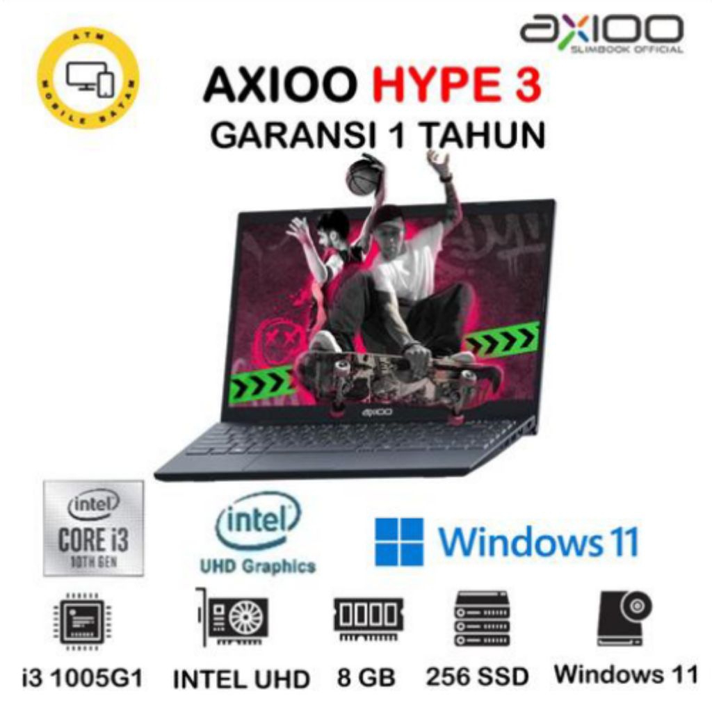 Laptop Axioo Mybook Hype 3 Intel