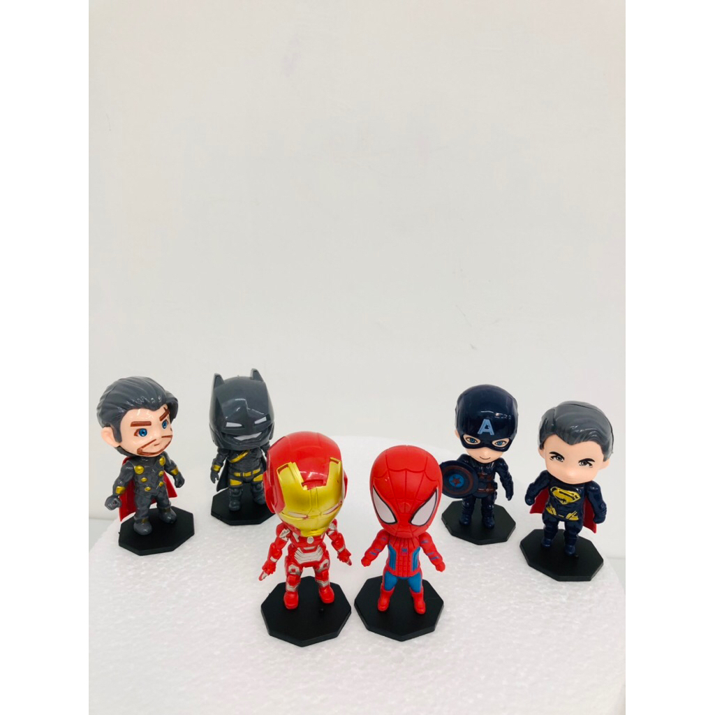 MAINAN ANAK AVANGERS SET/HIASAN CAKE/PAJANGAN/