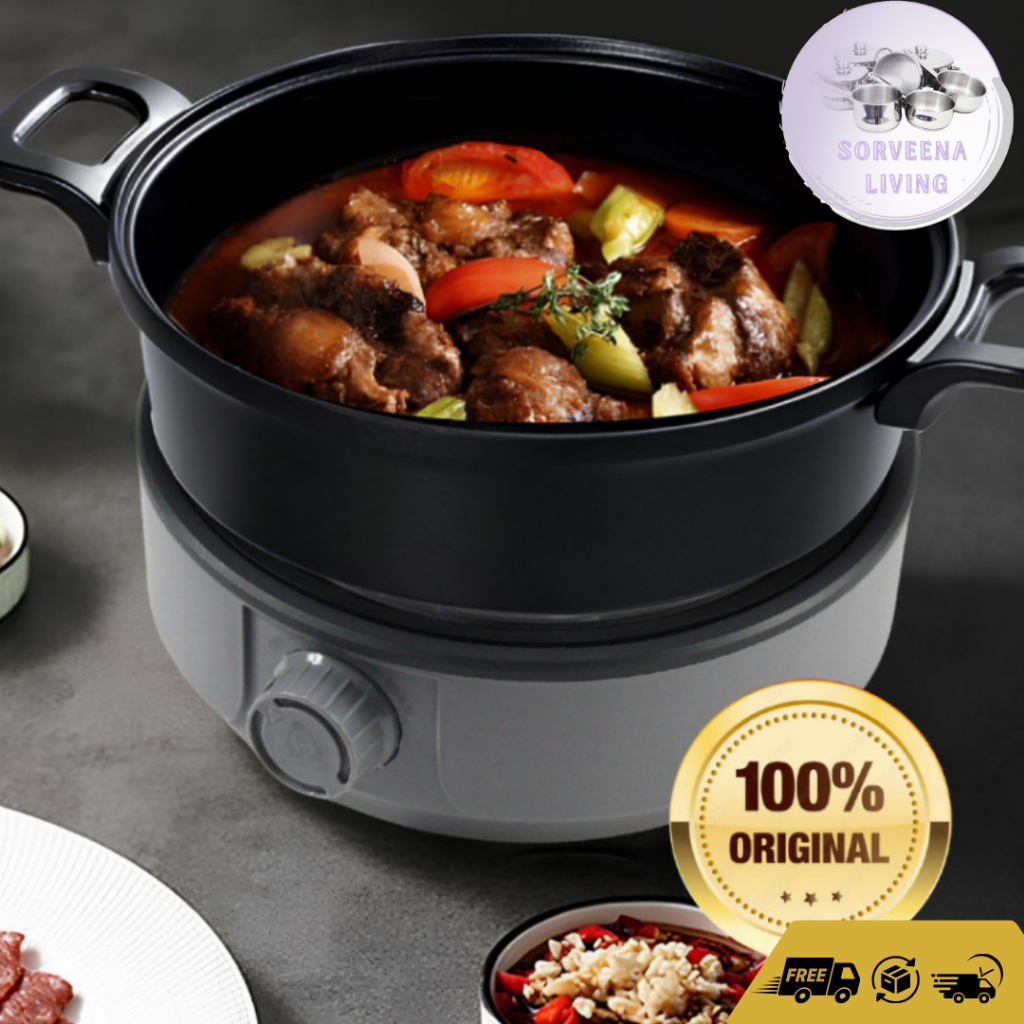 Sorveena Living Kompor Listrik DTL-20 450W Low Watt Electric Heater Keramik Inframerah