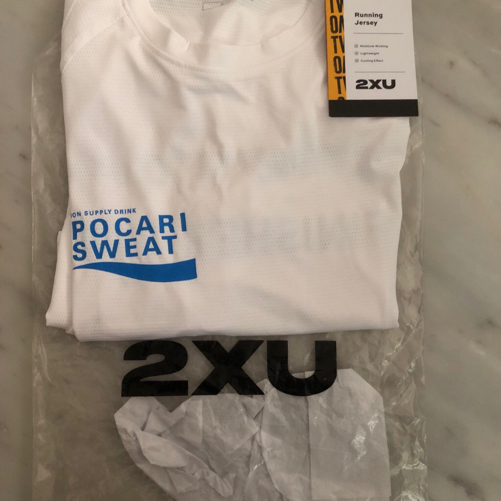 pocari running jersey 2xu 2025 finisher free totebag JRF