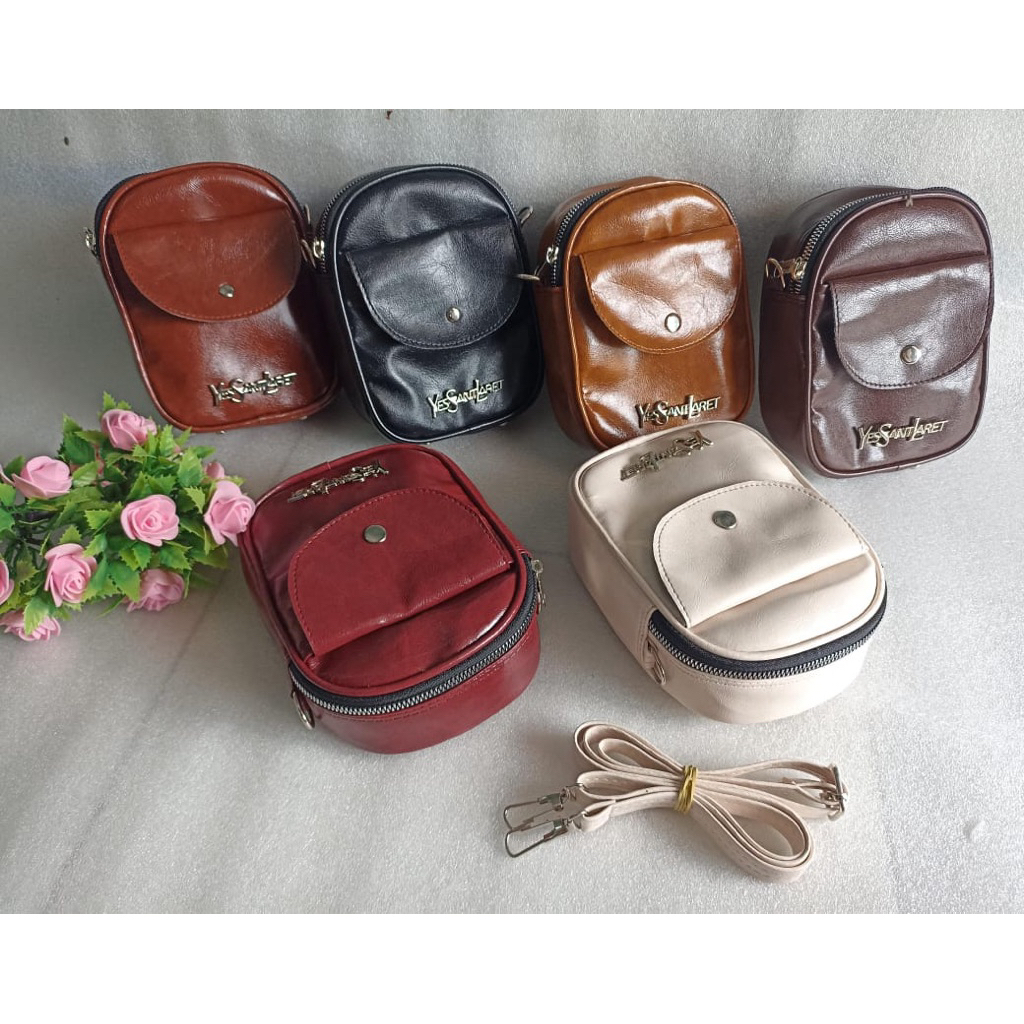 OZBI11 |K7| Tas Selempang Hp Wanita Kulit Sintetis | Tas Hp Wanita | Tas Mini wanita Kulit | Tas Hp 