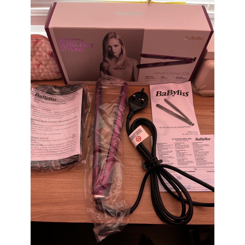 Preloved NEW Babyliss Velvet Orchid 235