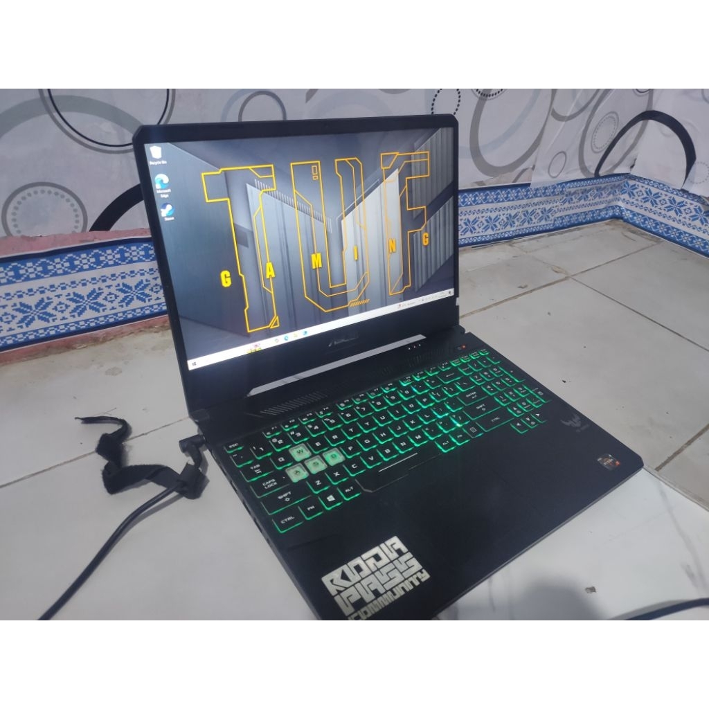Asus tuf Ryzen 7 Rtx 2060 ram 16gb normal lancar