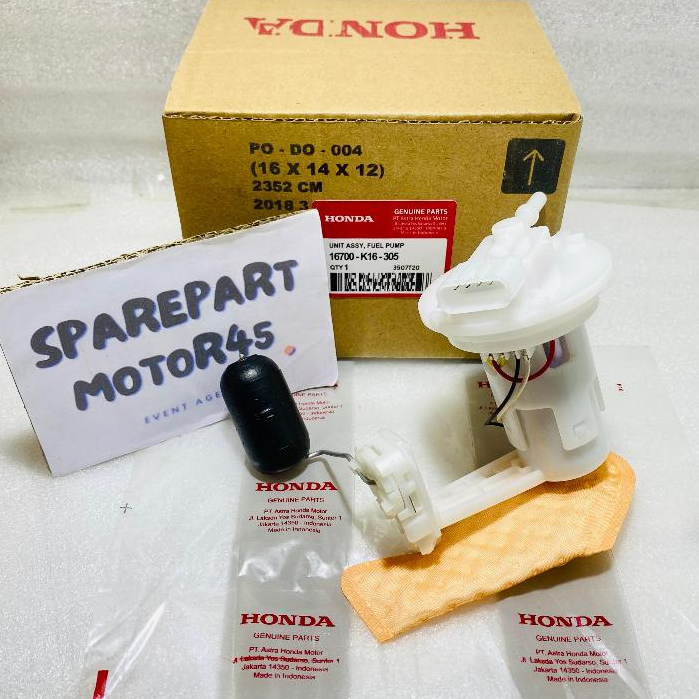 FUEL PUMP FULL PUMP POMPA BENSIN HONDA BEAT FI SCOOPY FI VARIO 110 FI ESP 2012 2013 2014 2015 2016 K