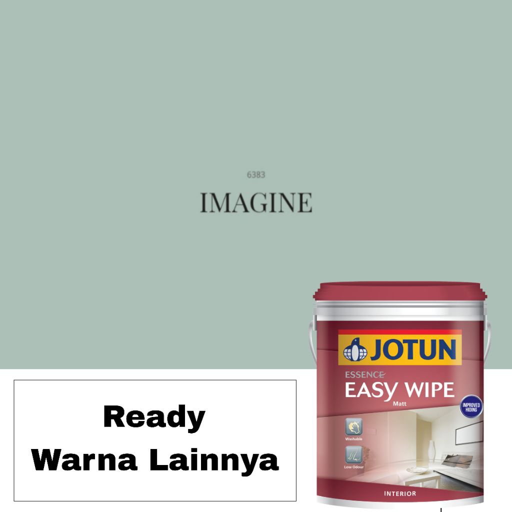 Jotun Easy Wipe 6383 IMAGINE 18L (25kg) / Cat Dinding Tembok Interior