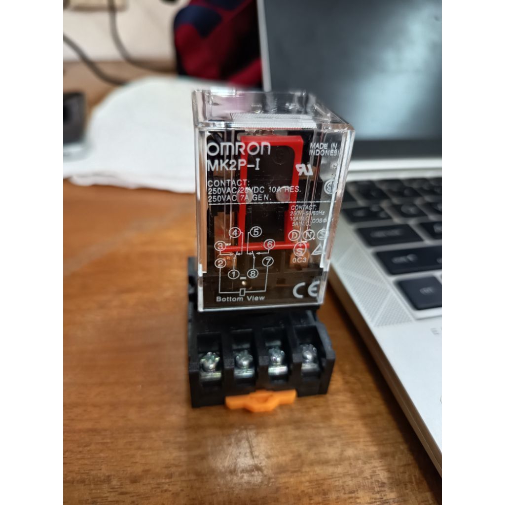 RELAY OMRON 24 VOLT DC 24 VDC MK2P - I 8 PIN