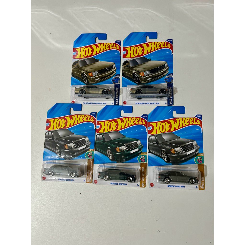 Paket Hot Wheels Mercedes Benz