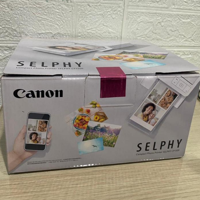Canon Selphy Compact Photo Printer CP 1500 White CP1500 Putih – Postcard 4R