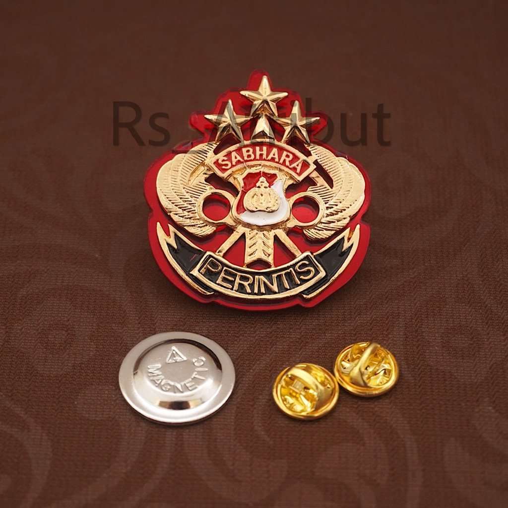 Pin Perintis Sabhara / Brevet Brivet Perintis Sabhara Polri Premium