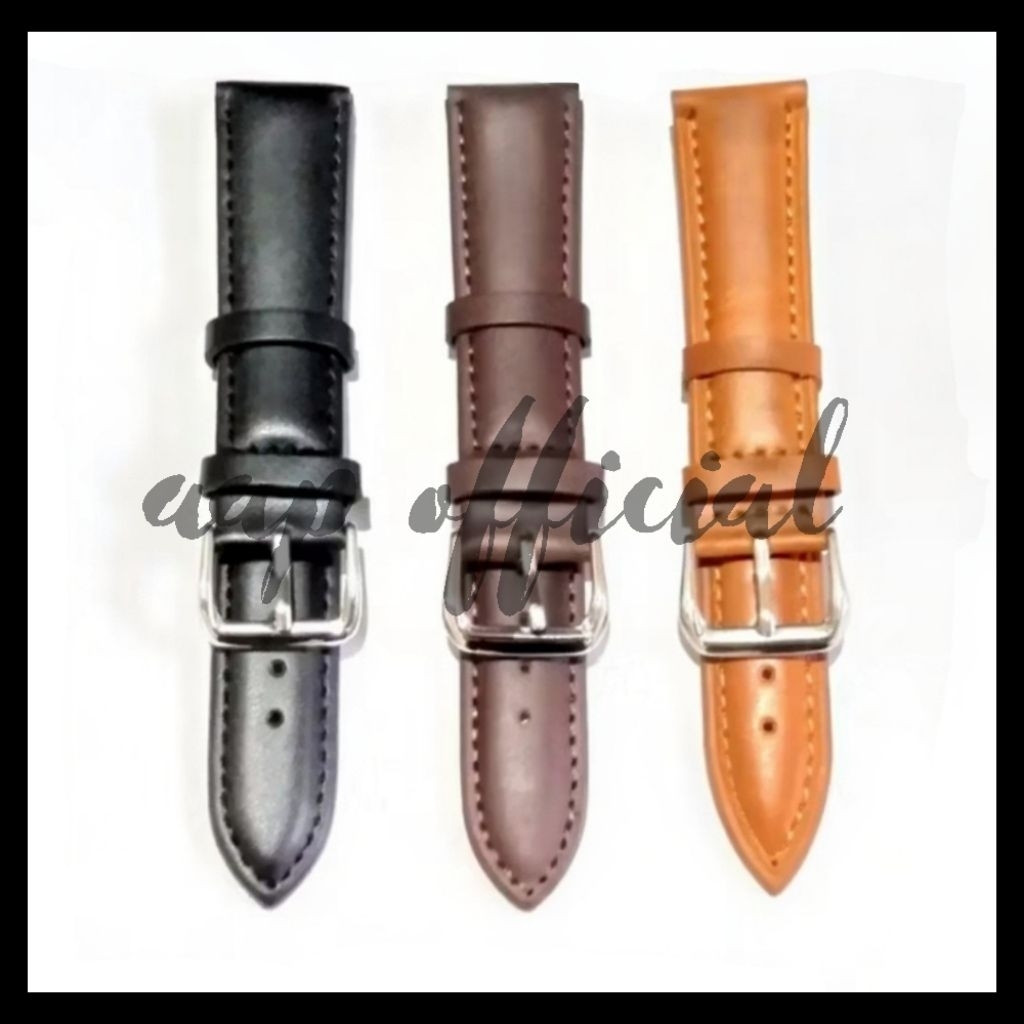 Tali Jam Tangan Kulit Casio AMW S820L 2AVDF Stap Tali Jam Casio