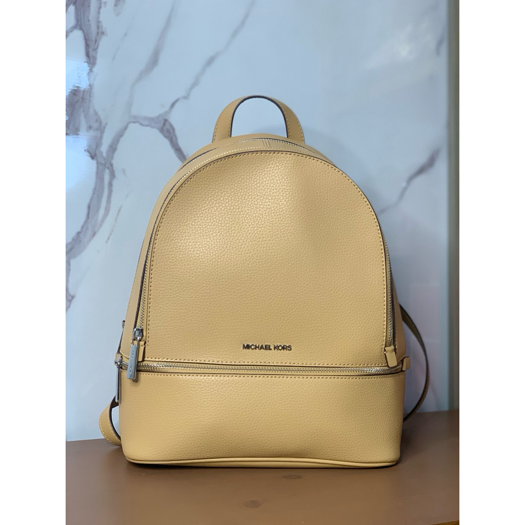 Mk rhea medium backpack brown