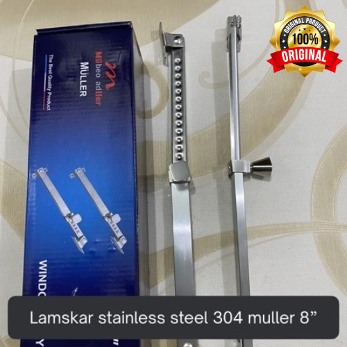 MULLER - Lamskar jendela Stainless steel 304 | Jendela Rumah (1 Pcs)